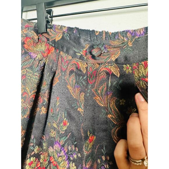 Vintage ANNE PINKERTON Floral Blazer Oversized Pants Set 90s Retro Size 12 - Picture 6 of 16